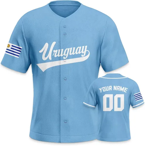 Miniatura 25 de Custom 2026 World Baseball Jersey Sports Shirt for Fans Men Youth Women Gifts Personalize Your Name Number S-6XL España