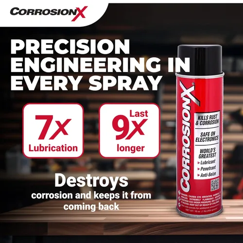 Miniatura 6 de Corrosion-X Tecnología anticorrosión 91002 Corrosionx 16 Oz. Gatillo atomizador