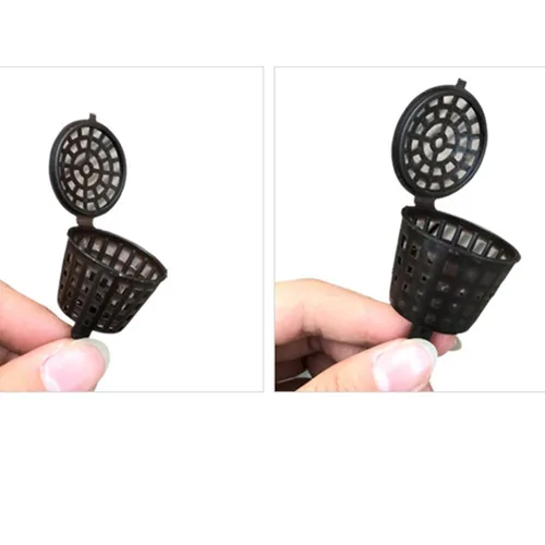 Miniatura 4 de Happyyami Caja de fertilizante para bonsái con tapa, contenedor de fertilizante para plantas de interior, soporte portátil para bonsái suculentas