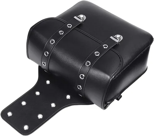 Miniatura 5 de Alforjas de cuero PU para motocicleta Softailfor Scooter Honda Suzuki Yamaha Street Sportster
