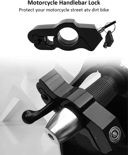 Miniatura 2 de Cerradura de acelerador de motocicleta, agarre universal de alta resistencia para manillar de motocicleta, apto para motocicletas, motos, scooter
