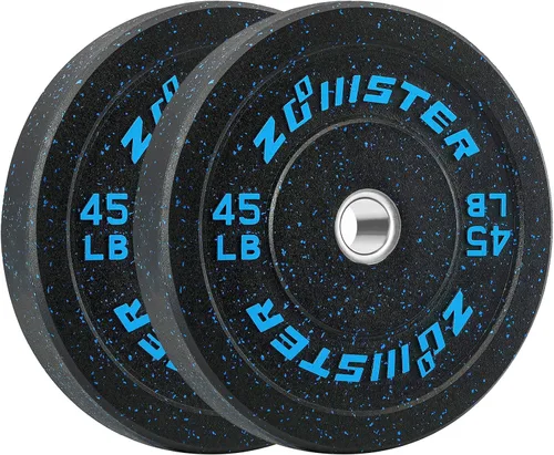 Miniatura 15 de Disco de Peso Bumper Disco Olímpico Hi-Temp Disco de Peso Bumper con Inserto de Acero Disco de Levantamiento de Pesas para Entrenamiento de Fuerza