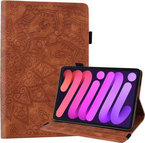 Miniatura 18 de Dteck Funda delgada para Apple iPad mini de 8.3 pulgadas (A17 Pro), Mini (6ª generación) de 8.3 pulgadas con función de encendido automático