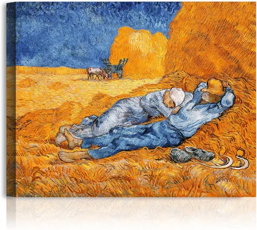 Miniatura 183 de A&T ARTWORK Noche estrellada sobre el Ródano de Vincent Van Gogh. Tamaño del marco: 36 x 30 pulgadas, tamaño de la imagen: 30 x 24 pulgadas