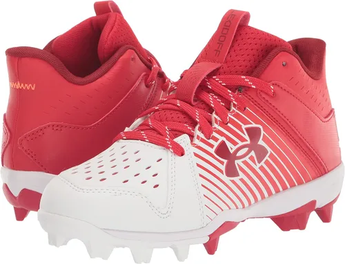 Miniatura 7 de Under Armour Zapato de béisbol unisex Leadoff Mid Junior de goma moldeada