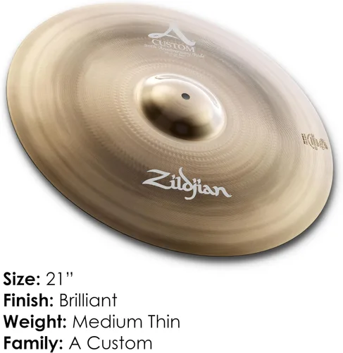 Miniatura 2 de Zildjian - Platillo personalizado para el 20 aniversario de 21 pulgadas