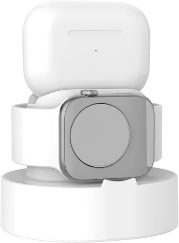 Miniatura 9 de SOKUSIN Soporte para cargador de Apple Watch – iWatch AirPod 2 en 1, soporte de carga compatible con Apple Watch Series 10, 9, 8, Ultra2, Ultra SE2
