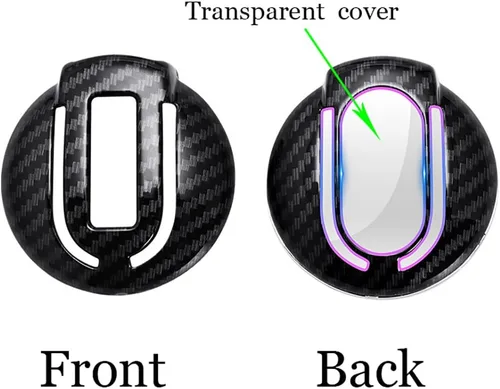 Miniatura 3 de ontto Funda de llavero de ABS para BMW Mini Cooper F54 F55 F56 F57 F60 llave de coche inteligente Rermote bolsa protectora de llaves antiarañazos
