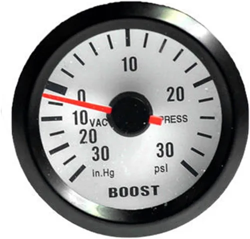 Miniatura 5 de ESUPPORT Coche 2 "2.047 in Turbo Boost Gauge Meter Psi Puntero Azul Luz LED