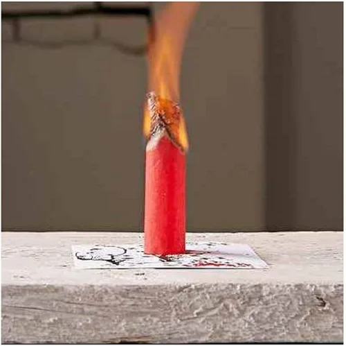 Miniatura 3 de Flying Wish Paper - Envoltura navideña, obra de arte original - Write it, Light it & Watch it Fly Kit grande, 7" x 7