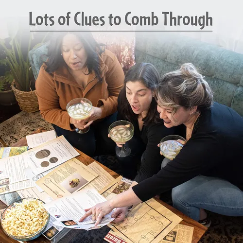 Miniatura 4 de ThinkFun Cold Case: End of The Line - Emocionante juego de misterio de asesinato Promueve el razonamiento deductivo y el pensamiento crítico