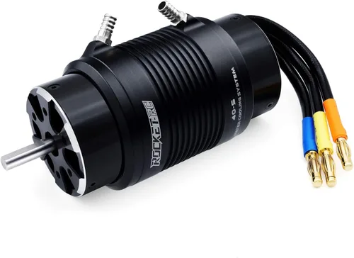 Miniatura 9 de Surpass Hobby 4074 1350KV Motor de barco RC Diseño de 4 polos Motor sin escobillas Piezas de repuesto para barco (1350kv) Adecuado para barco RC