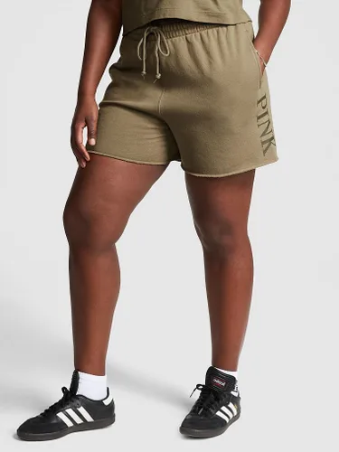 Miniatura 3 de Victoria's Secret Pantalones cortos de forro polar rosa de 5 pulgadas, pantalones cortos para mujer (XS-XXL)