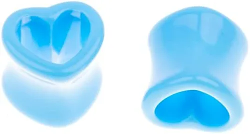 Miniatura 4 de Kit de estiramiento de oídos, 84 unidades, medidores cónicos en espiral, túneles de corazón, juegos de expansores acrílicos 14G-00G, joyería