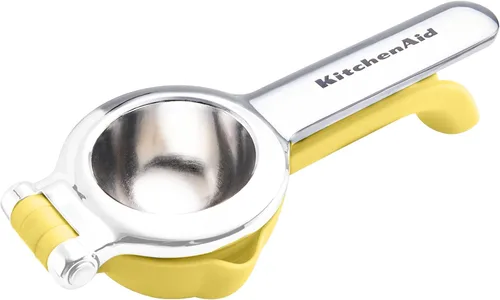 Miniatura 7 de KitchenAid Exprimidor de jugo de cítricos para limones y limas con colector de semillas y boquilla de vertido, limón, 8 pulgadas