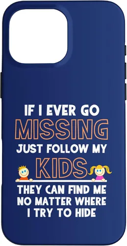 Miniatura 19 de If I Ever Go Missing Follow My Kids Funny Parenting Case for iPhone 17