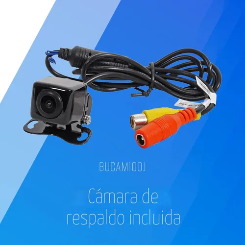Miniatura 6 de JENSEN J1CA7-BUC Apple CarPlay Android Auto certificado de 7 pulgadas Radio estéreo de coche con pantalla táctil doble DIN Llamadas manos libres
