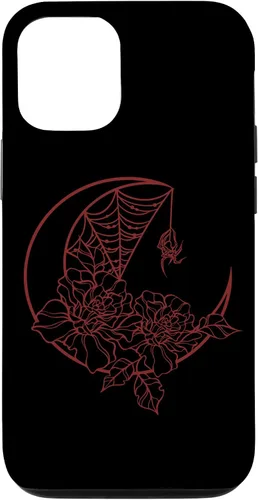 Miniatura 27 de Goth Y2K Alt Fairy Grunge Emo Flower Rose Web Spider Moon Case for iPhone 17