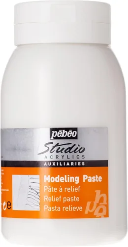 Miniatura 2 de Pebeo Studio Acrylics Auxiliaries, pasta de modelado, 3.4 fl oz