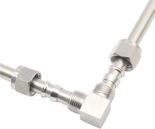 Miniatura 4 de 5 tubos de tubo capilar de acero inoxidable 304 1/4 "OD 11.811 in longitud 0.039 in pared