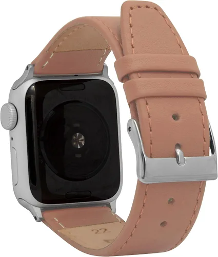 Miniatura 15 de Bandini Correas de cuero para mujer para Apple Watch de 1.496 pulgadas, 1.575 pulgadas, 1.614 pulgadas para mujer, correa delgada de cuero iWatch