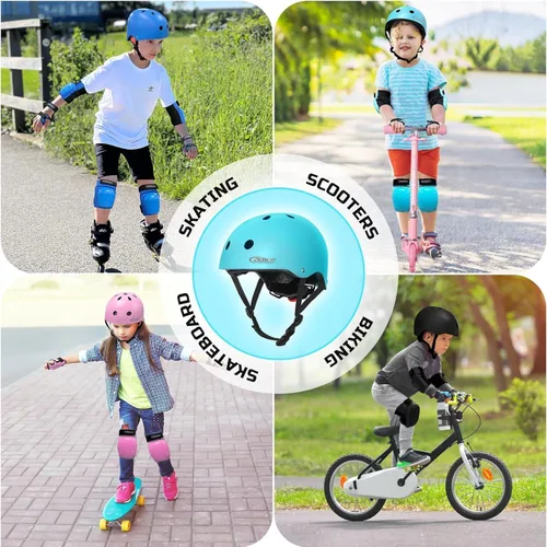 Miniatura 6 de Nattork Casco Infantil de Protección, Forro Extraíble para Multideportes Patineta, Patines, Bicicleta, Patinete Edad 4-12 Niños, Jóvenes, Adultos