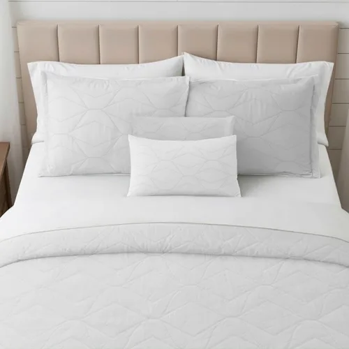 Miniatura 9 de Clara Clark Quilts Tamaño Twin - Juego de Cubrecama Colcha para Todas las Estaciones, Tejido Pinsonic Juego de Ropa de Cama Ligera - Juego