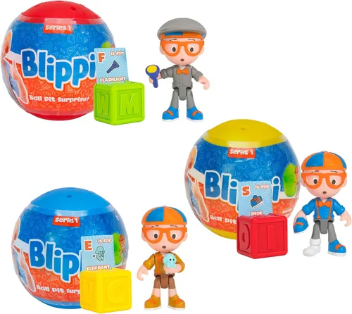 Blippi Paquete de 3 persianas para pozo de bolas, Wave 1