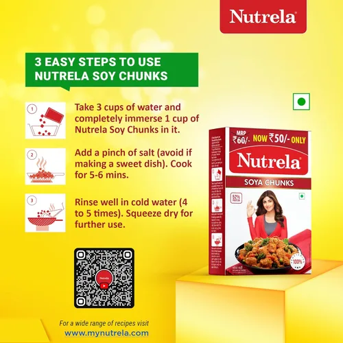 Miniatura 6 de Nutrela Trozos de Soja 220 gms