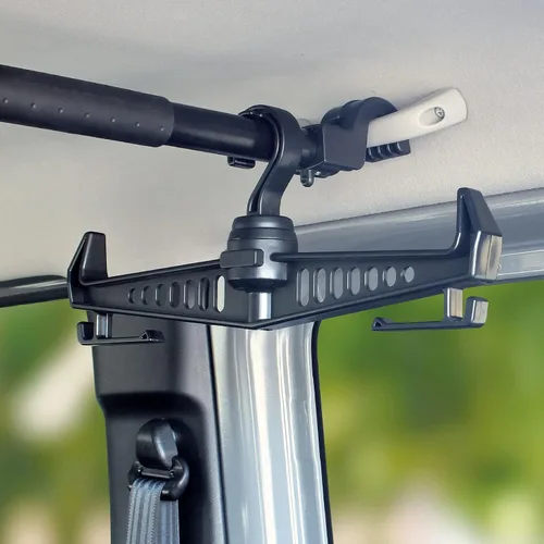 Miniatura 3 de Percha resistente para chaleco táctico con gancho giratorio de 360°, ganchos de plástico estándar multiusos para armadura corporal, policía,