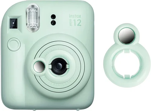 MUZIRI KINOKOO Lente de primer plano compatible con cámara instantánea Fuji Instax Mini 12 con espejo autorretrato – Fuji Mini 12 lente selfie