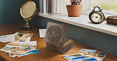 Miniatura 4 de Grandes ideas de regalo de cumpleaños, caja decorativa hecha a mano con el árbol de la vida, caja del tesoro, caja del tesoro, organizador de joyas