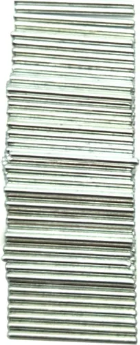 Miniatura 4 de EUDAX 100 piezas STEM Toys eje redondo de caña para bricolaje juguete RC coche, barco, helicóptero, pieza de modelo (0.079 in x 1.181 in)