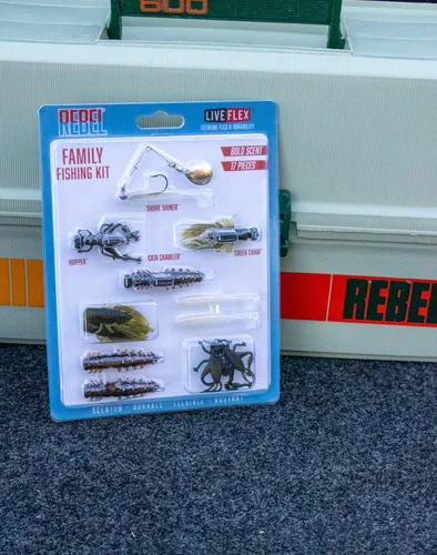 Miniatura 5 de Rebel Kit de pesca familiar - Plásticos blandos Live Flex