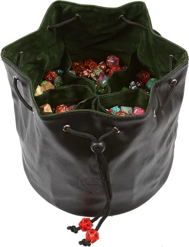 Miniatura 11 de Forged Dice Co. Pouch of The Endless Hoard Bolsa de Dados - Contiene Más de 1,000 Dados Poliédricos - Bolsa de Almacenamiento de Dados con 7