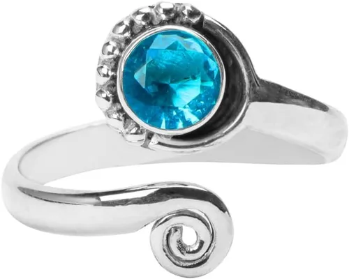 Miniatura 63 de Gemstone Stone Toe Ring 925 Sterling Silver Feet Body Jewellery Handame Toe Ring Gemstone Adjustable Toering For Girls Women Gift Jewellery