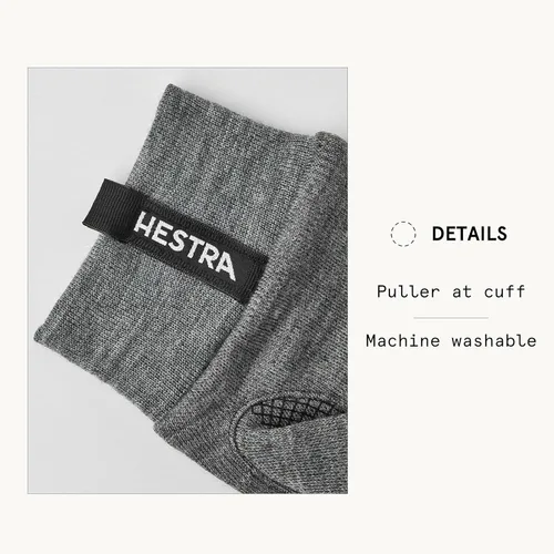 Miniatura 4 de Hestra Merino Touch Point Liner - Forro compatible con pantalla táctil para capas adicionales o como un guante fino