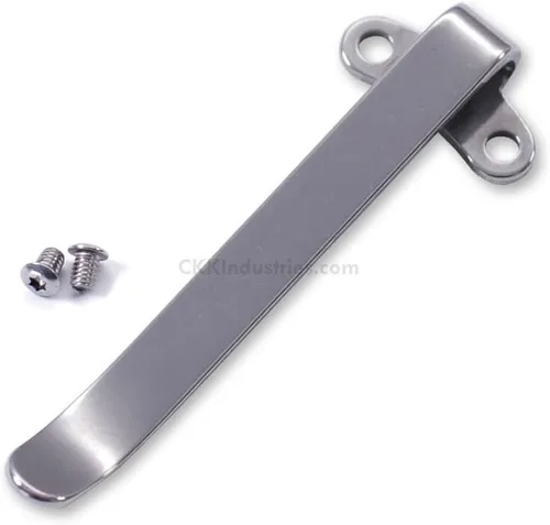 Miniatura 30 de EZSMITH (Modelo 1 Pinza de bolsillo universal - (Acabado táctico negro) - Pinza de bolsillo de repuesto para cuchillos plegables, teléfonos