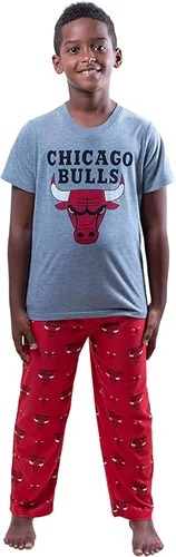 Miniatura 39 de Ultra Game Conjunto de pijama y camiseta oficial de la NBA de 2 piezas para jóvenes Tallas de niño