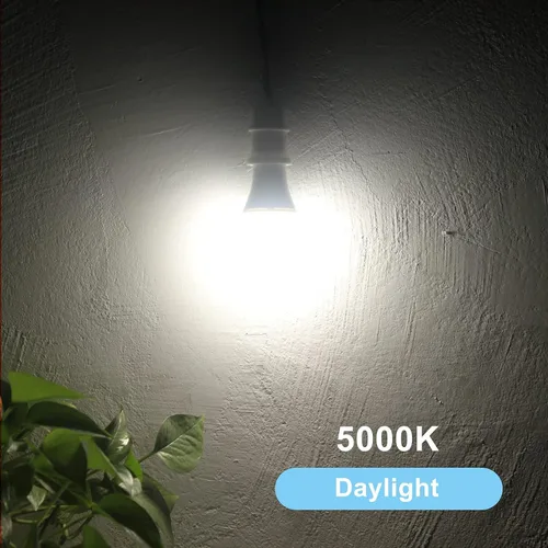 Miniatura 6 de Qualilux Bombillas LED A19 del atardecer al amanecer 850 LM, equivalente a 60 W, luz diurna, 9.5 W de eficiencia energética, A19, base E26, paquete