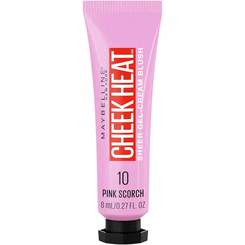 Maybelline Cheek Heat Rubor en Gel-Crema, Maquillaje Ligero, Sensación Transpirable, Toque Sutil de Color, Aspecto Natural, Acabado Luminoso, Sin