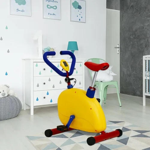 Miniatura 7 de Equipo de ejercicio de diversión y fitness para niños, bicicleta deportiva para interiores y exteriores, bicicleta estacionaria para niños, niñas