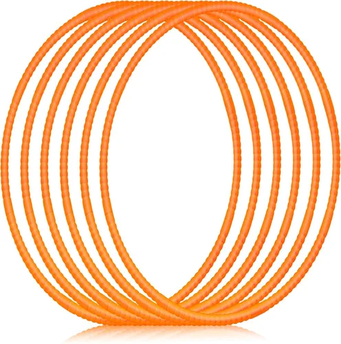 Miniatura 14 de Shappy - 6 piezas de aros de ejercicio desmontables ajustables, juguete de plástico, juguetes de patio de juegos, aros circulares