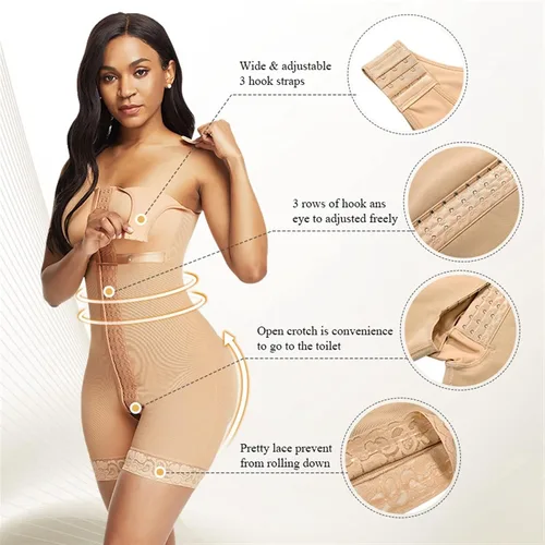 Miniatura 4 de Fajas Reductoras y Moldeadoras - Trajes de cuerpo completo para Fajas Colombianas Postparto Faja Faja Faja Colombianas Entrenador de cintura BBL