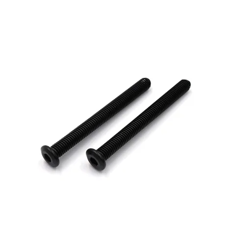 Miniatura 11 de 20pcs M6 x 0.591 in Remache Negro Avellanado Socket Cap Allen Tornillos Remache Tornillos Muebles Conexión 304 Acero Inoxidable