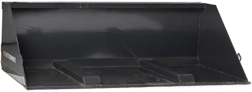 Miniatura 7 de Titan Attachments Cucharón de suciedad montado en horquilla, 72" de ancho, 1.4 Cu Yd de capacidad, reforzado grado 50 acero estructural