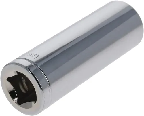 Miniatura 7 de Auniwaig 1/2" Drive x 0.394 in Deep 6-Point Impact Socket, métrica, Cr-V, conector fraccionario mecánico
