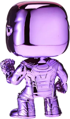 Miniatura 2 de Avengers Funko POP Marvel: Infinity War - Thanos - Cromo púrpura - Exclusivo de Walmart