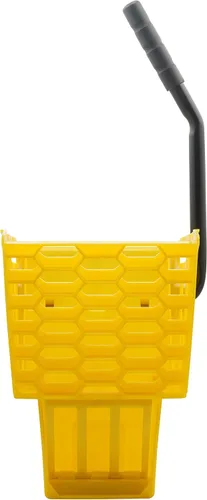 Miniatura 9 de Carlisle FoodService Products Omnifit - Cubo para trapeador con escurridor de prensa lateral e inserto de agua sucia para limpieza de pisos, Amarillo
