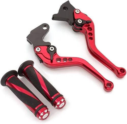 Miniatura 6 de Krace Palancas de freno de embrague para Kawasaki ZX6R ZX636R ZX6RR ZX9R 2000-2003, ZX10R 2004 2005, Z1000 2003 2004 2005 2006, VERSYS 1000 2012